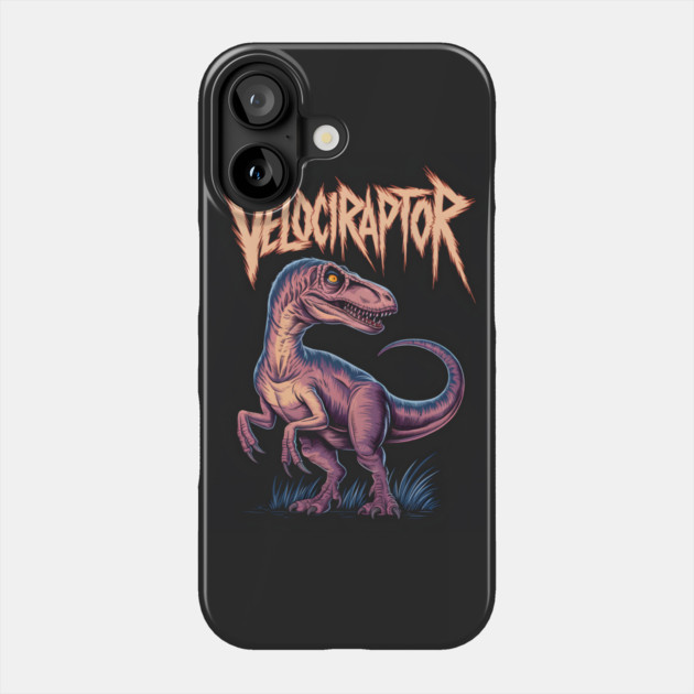 Velociraptor Phone Case by animegirlnft