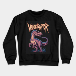 Velociraptor Crewneck Sweatshirt
