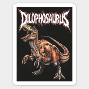 Dilophosaurus Dinosaur Sticker