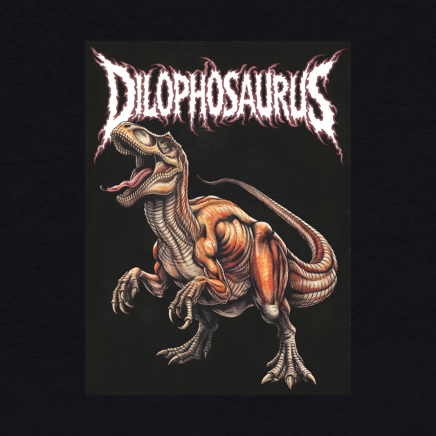 Dilophosaurus Dinosaur by animegirlnft
