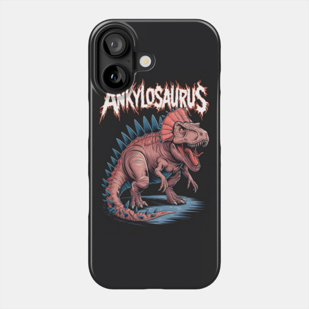 Ankylosaurus Dinosaur Phone Case by animegirlnft