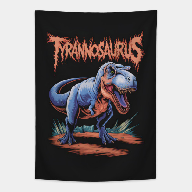 Tyrannosaurus Rex Tapestry by animegirlnft