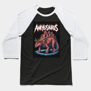 Ankylosaurus Baseball T-Shirt