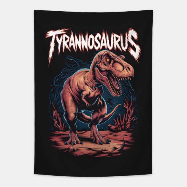 Tyrannosaurus Rex Tapestry by animegirlnft