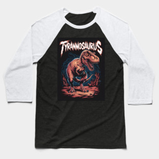 Tyrannosaurus Rex Baseball T-Shirt