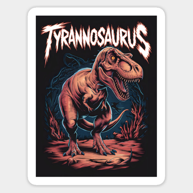 Tyrannosaurus Rex Sticker by animegirlnft