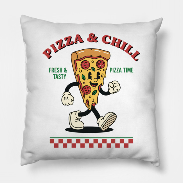 Pizza and Chill Pillow by enrynz