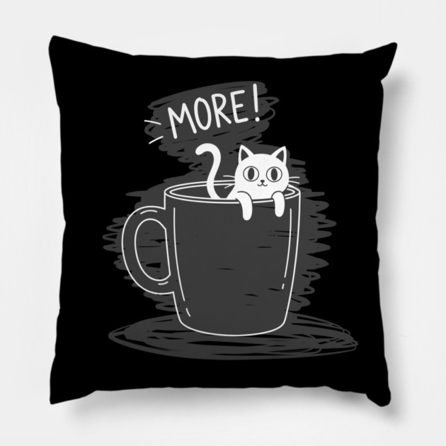 More Coffee Pillow by enrynz