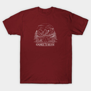 Remember to Breathe (Dark) T-Shirt