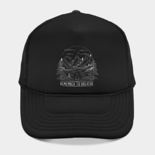 Remember to Breathe (Dark) Hat