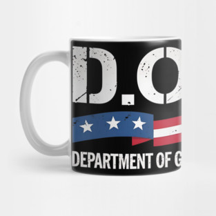DOGE D.O.G.E. Department Of Government Efficiency Mug