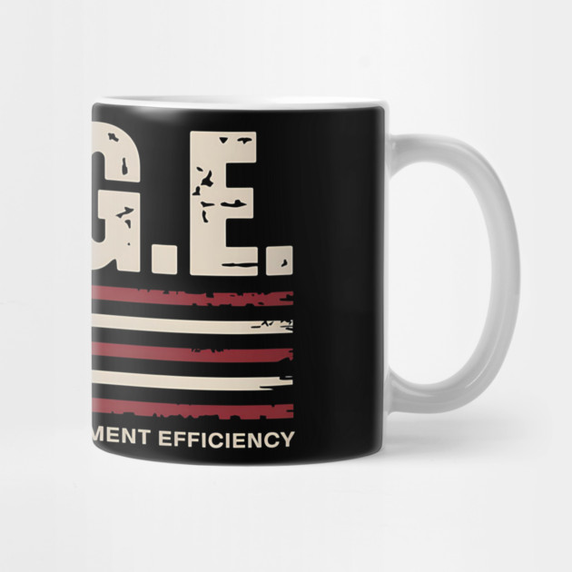 Doge Department Of Government Efficiency Us Flag by ArtistTee ⭐⭐⭐⭐⭐