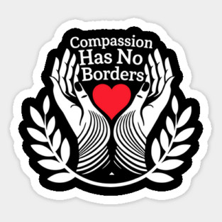 Compassion-Has-No-Borders Magnet