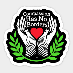 Compassion-Has-No-Borders Magnet