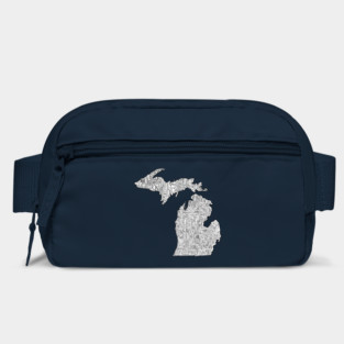 Michigan Map Bag