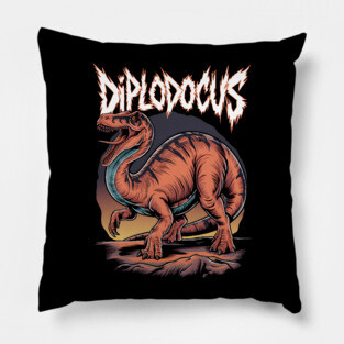 Diplodocus Dinosaur Pillow