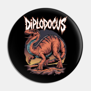 Diplodocus Dinosaur Pin