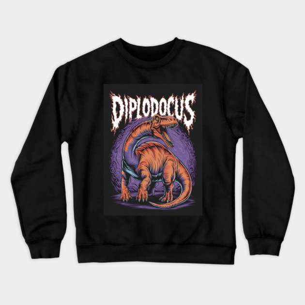 Diplodocus Crewneck Sweatshirt by animegirlnft