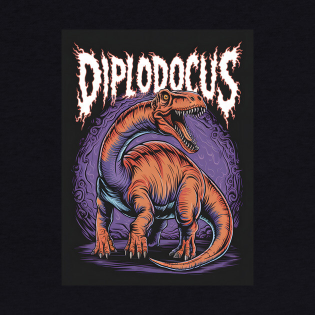 Diplodocus by animegirlnft