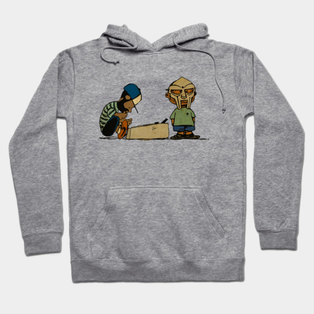 J DILLA With Mf Doom QVintage Hoodie by BOKONGSEMOXX