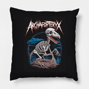 Archaeopteryx Skeleton Pillow