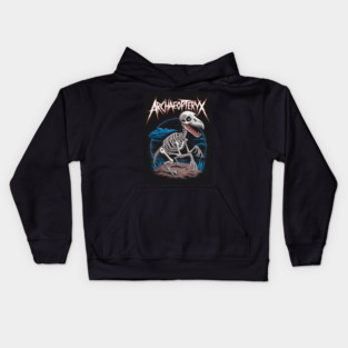 Archaeopteryx Skeleton Kids Hoodie