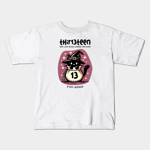 THIR13TEEN Kids T-Shirt by Fabrik