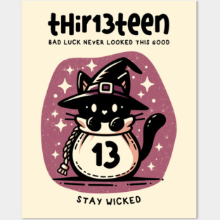 THIR13TEEN Posters and Art