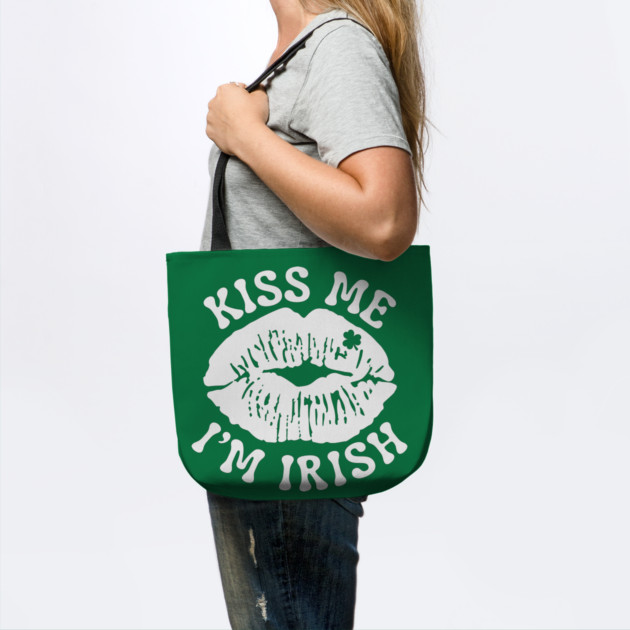 Kiss Me I'm Irish by Creatifly Graphic Tees