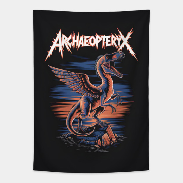 Archaeopteryx Tapestry by animegirlnft