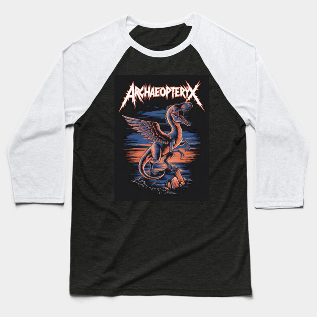 Archaeopteryx Baseball T-Shirt by animegirlnft