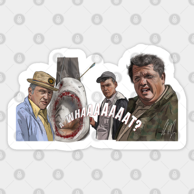 JAWS: A WHAT? Sticker by 51Deesigns
