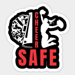 Cheer Safe - National Cheerleading Safety Awareness Magnet