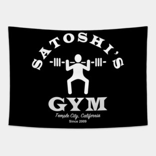 Satoshi's Gym Tapestry