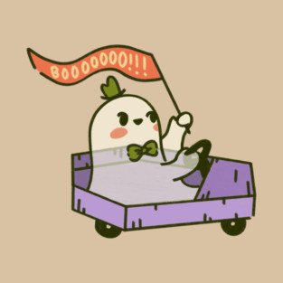 Ghost in a Coffin Car T-Shirt