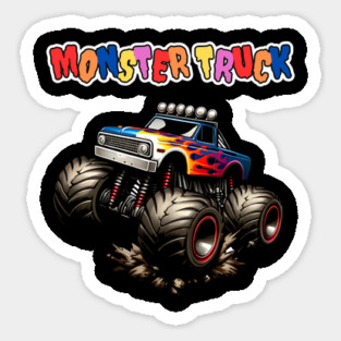 Monster Truck Magnet