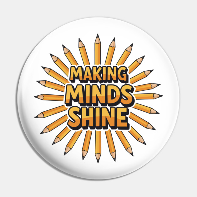 Making Minds Shine Pin by enrynz