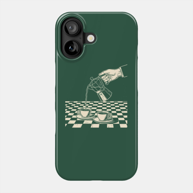 Vintage Coffee Art Phone Case by enrynz