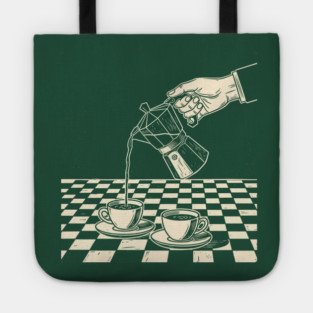 Vintage Coffee Art Tote