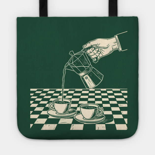 Vintage Coffee Art Tote by enrynz