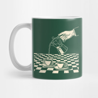 Vintage Coffee Art Mug