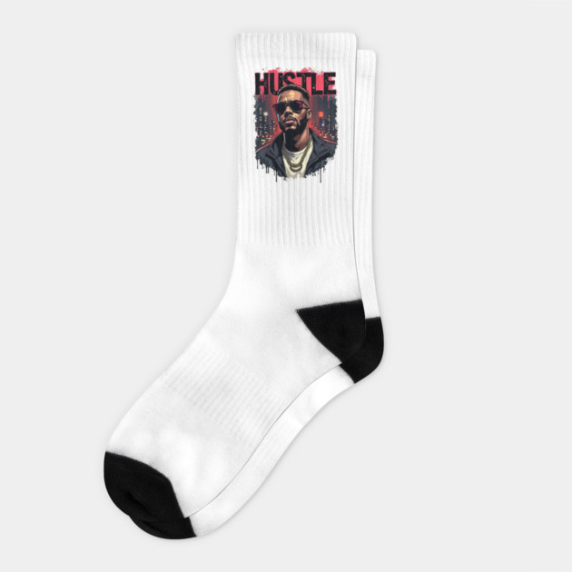 Street King: Bold Style and Urban Swagger Socks by Steve