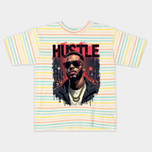 Street King: Bold Style and Urban Swagger Kids T-Shirt