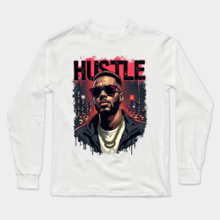 Street King: Bold Style and Urban Swagger Long Sleeve T-Shirt