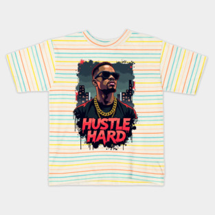 Street King: Bold Style and Urban Swagger Kids T-Shirt