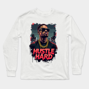 Street King: Bold Style and Urban Swagger Long Sleeve T-Shirt