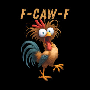 F-Caw-F Sticker