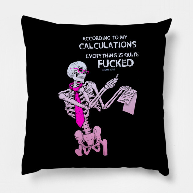 Simple Math Pillow by Tommy Devoid