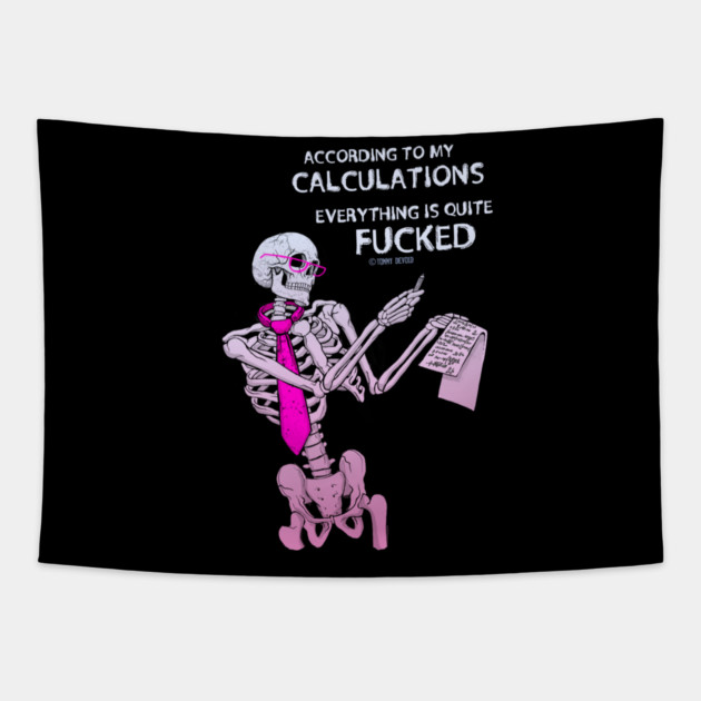 Simple Math Tapestry by Tommy Devoid