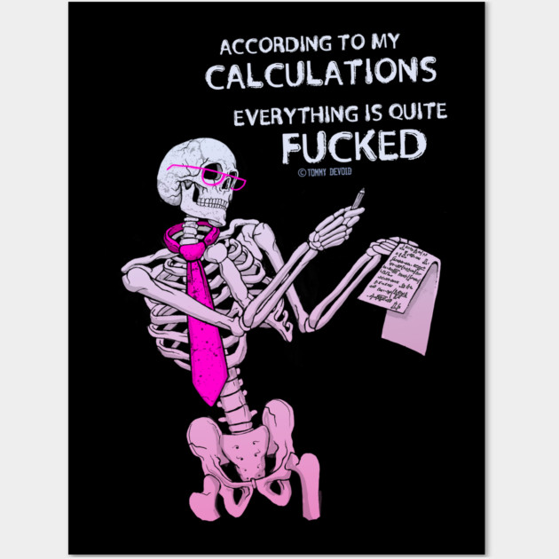 Simple Math Wall Art by Tommy Devoid